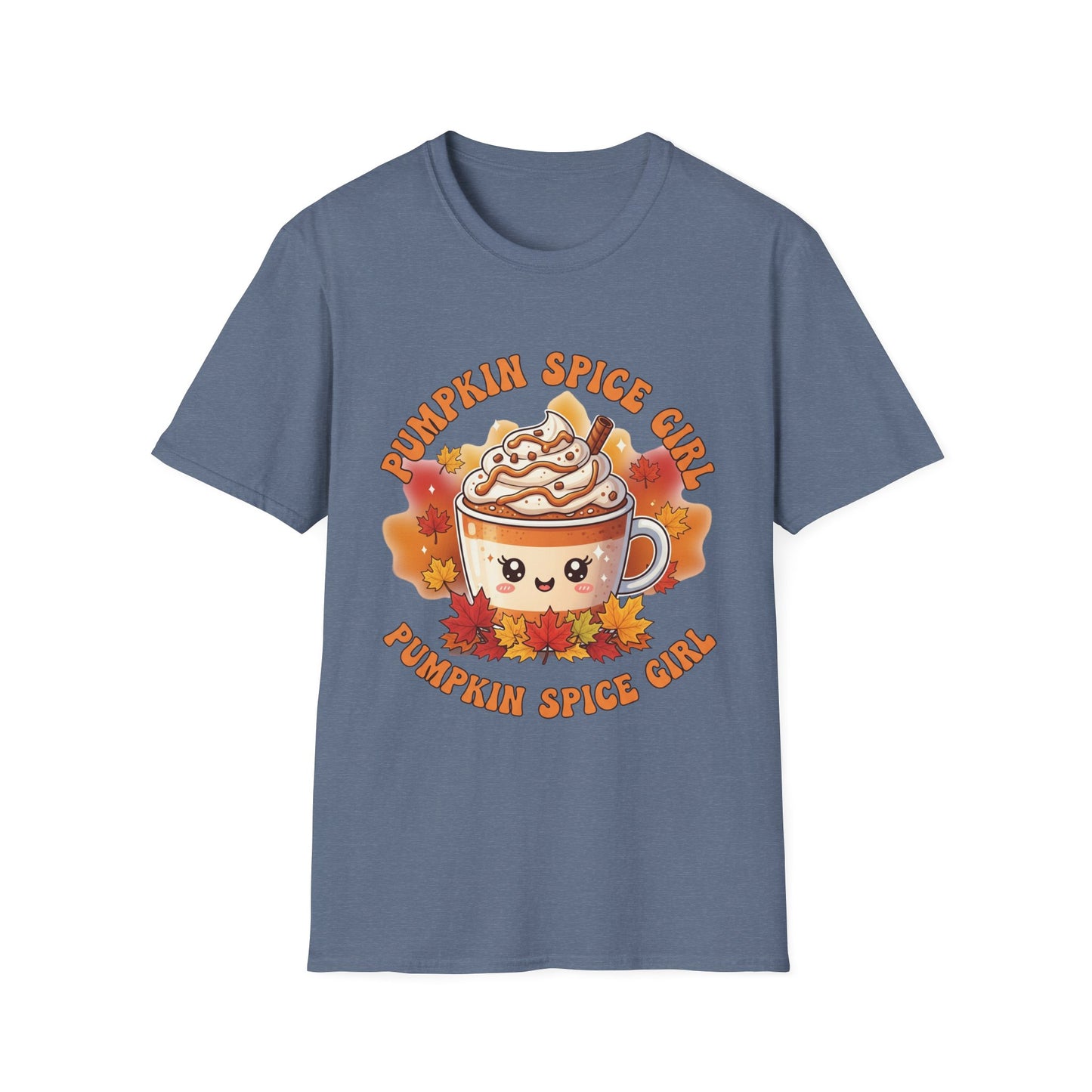 Pumpkin Spice Girl T-Shirt, Cute Fall Tee, Unisex Autumn Shirt, Coffee Lover Gift, Halloween Apparel