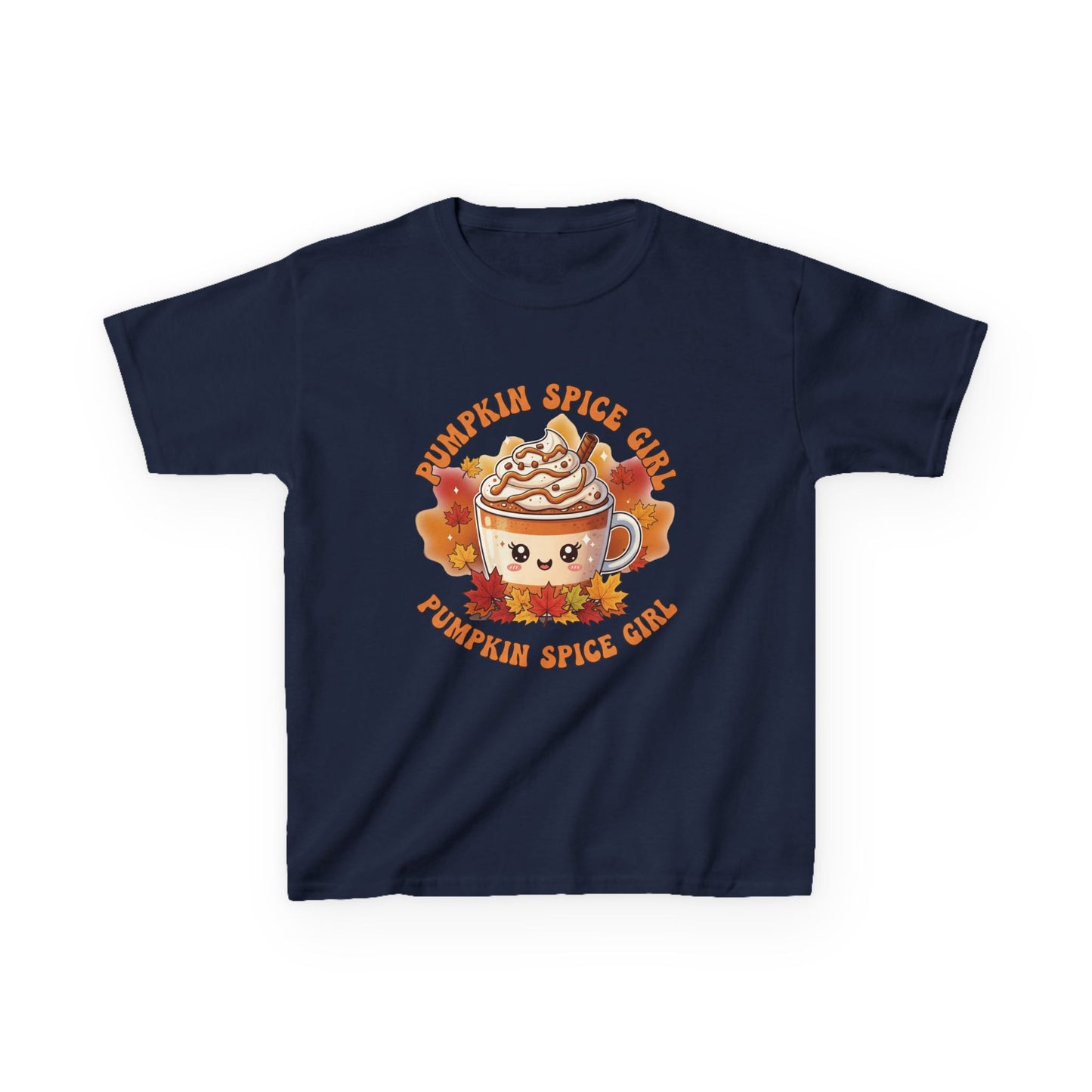Pumpkin Spice Kids Tee | Cute Fall Apparel, Autumn Gifts, Halloween Shirt, Kids Fashion, Seasonal Wear