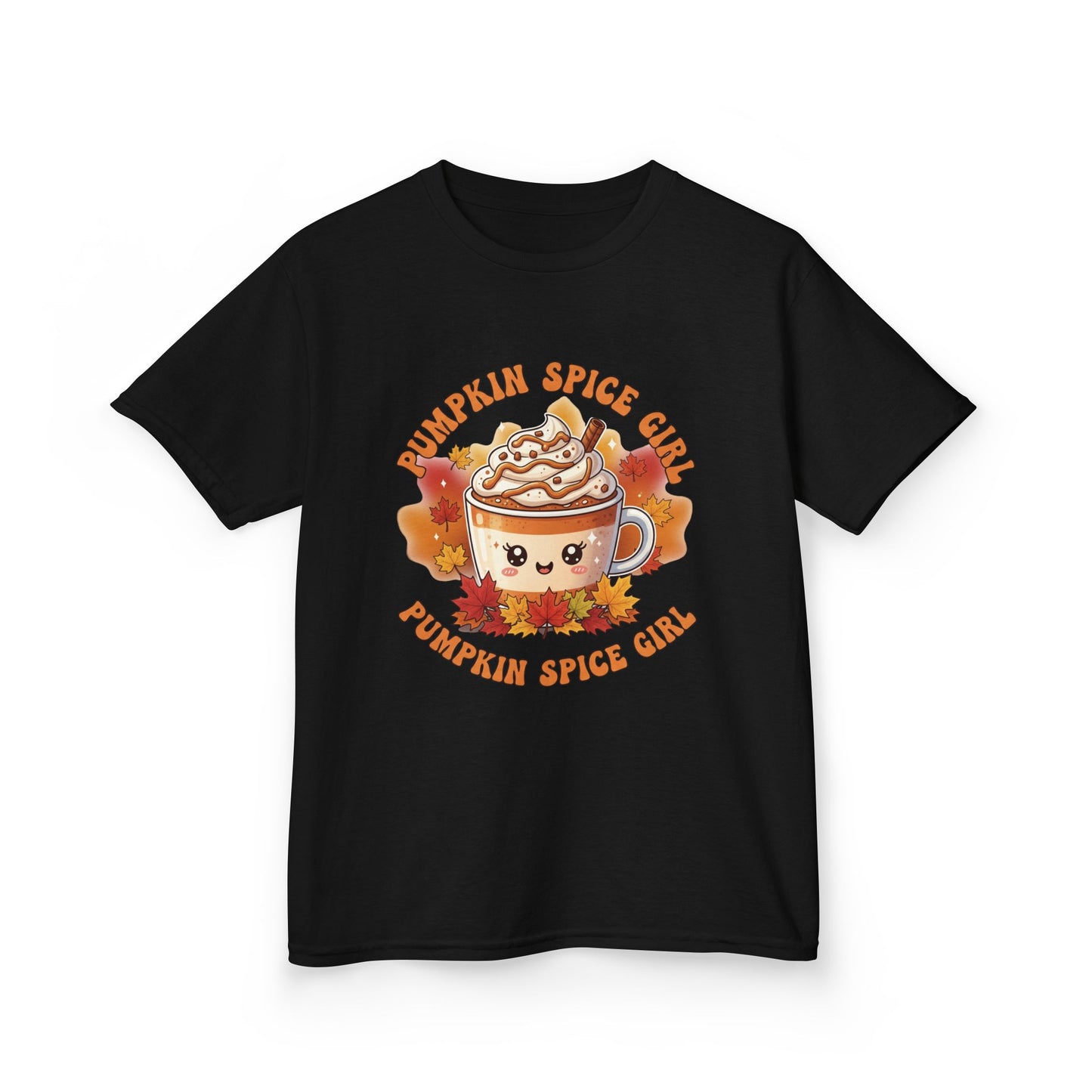 Pumpkin Spice Kids Tee | Cute Fall Apparel, Autumn Gifts, Halloween Shirt, Kids Fashion, Seasonal Wear