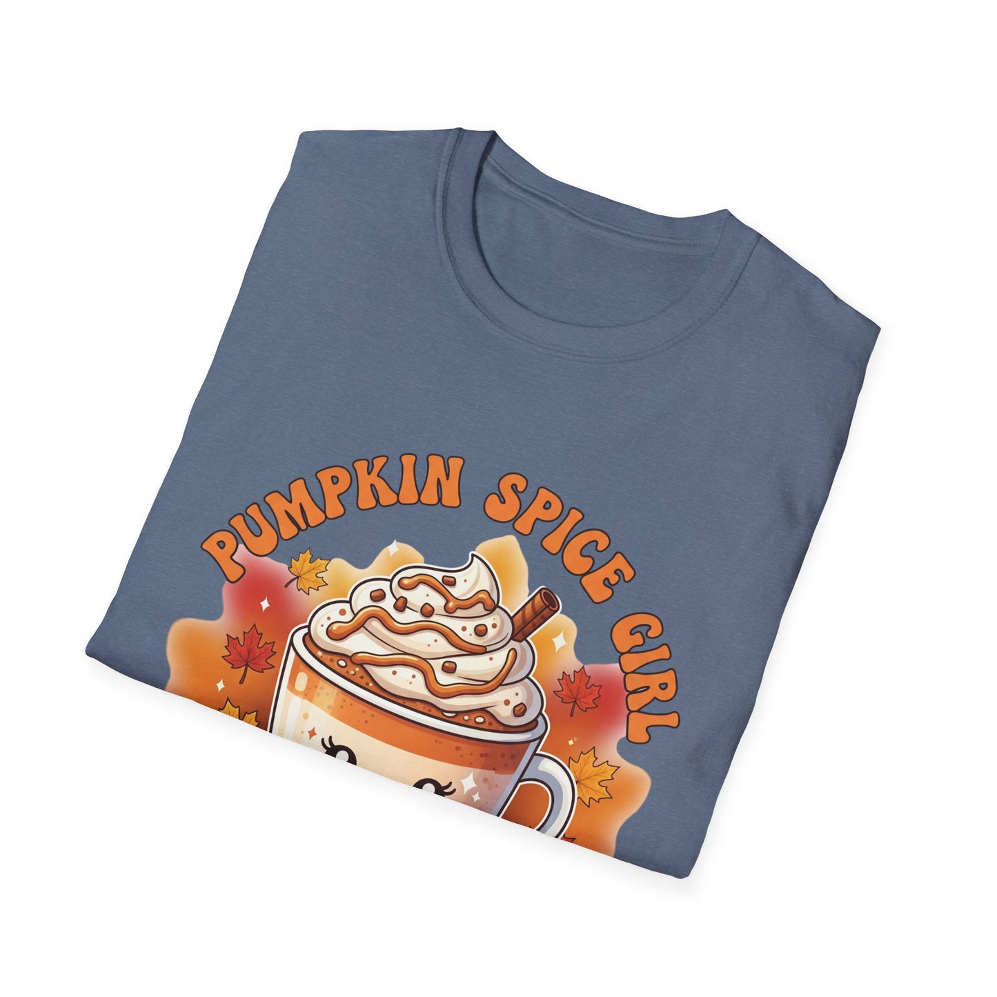 Pumpkin Spice Girl T-Shirt, Cute Fall Tee, Unisex Autumn Shirt, Coffee Lover Gift, Halloween Apparel