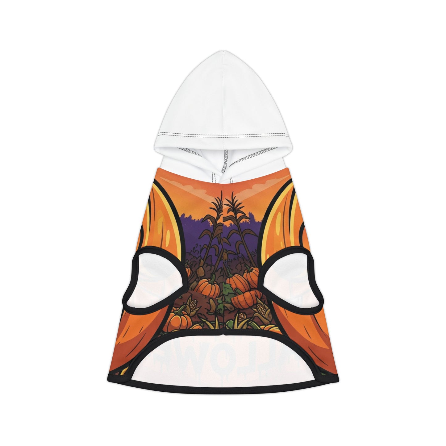 Halloween Pet Hoodie, Cute Dog Costume, Pumpkin Apparel, Spooky Pet Outfit, Pet Clothing for Fall Celebrations