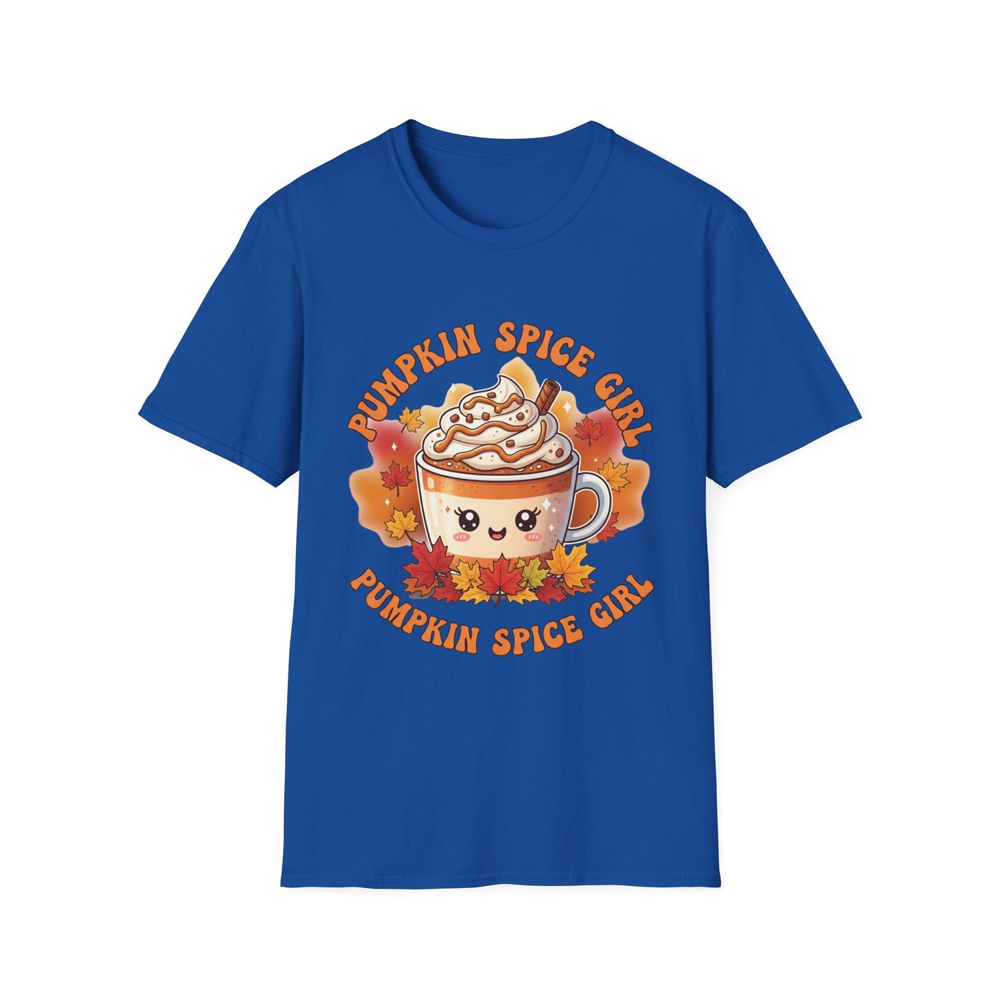 Pumpkin Spice Girl T-Shirt, Cute Fall Tee, Unisex Autumn Shirt, Coffee Lover Gift, Halloween Apparel