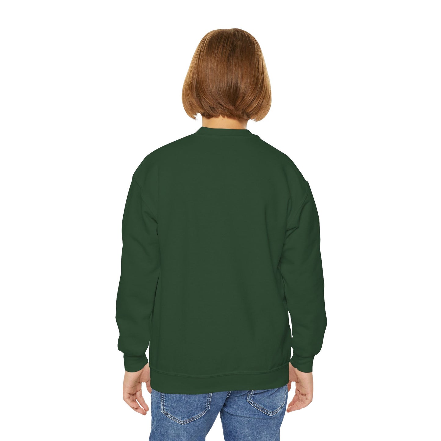 Youth Halloween Crewneck Sweatshirt, Trick or Treat Sweatshirt, Kids Halloween Apparel, Cozy Fall Fashion, Spooky Season Gift