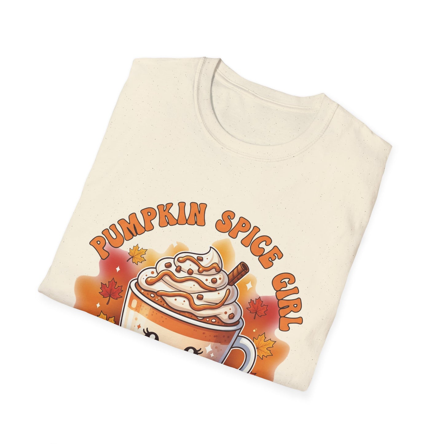 Pumpkin Spice Girl T-Shirt, Cute Fall Tee, Unisex Autumn Shirt, Coffee Lover Gift, Halloween Apparel