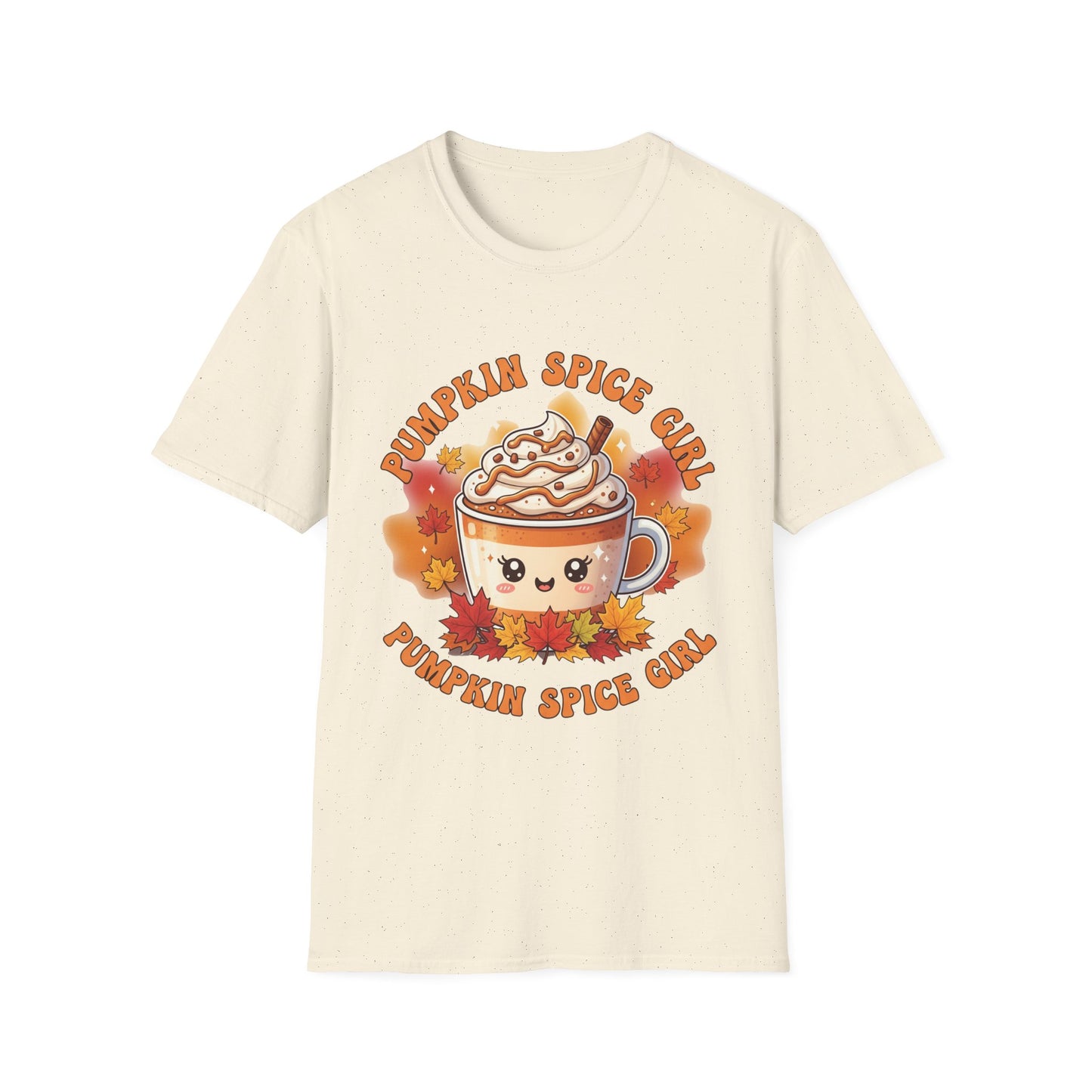 Pumpkin Spice Girl T-Shirt, Cute Fall Tee, Unisex Autumn Shirt, Coffee Lover Gift, Halloween Apparel