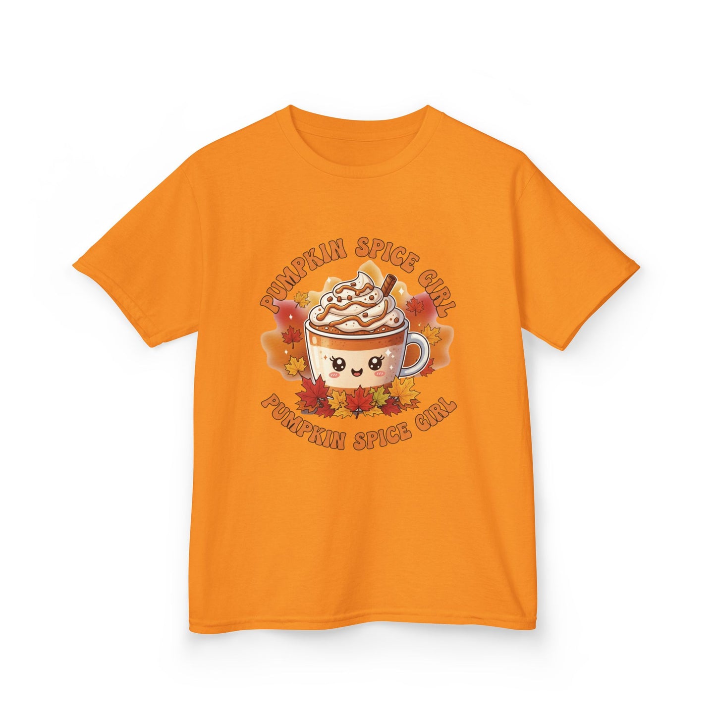 Pumpkin Spice Kids Tee | Cute Fall Apparel, Autumn Gifts, Halloween Shirt, Kids Fashion, Seasonal Wear