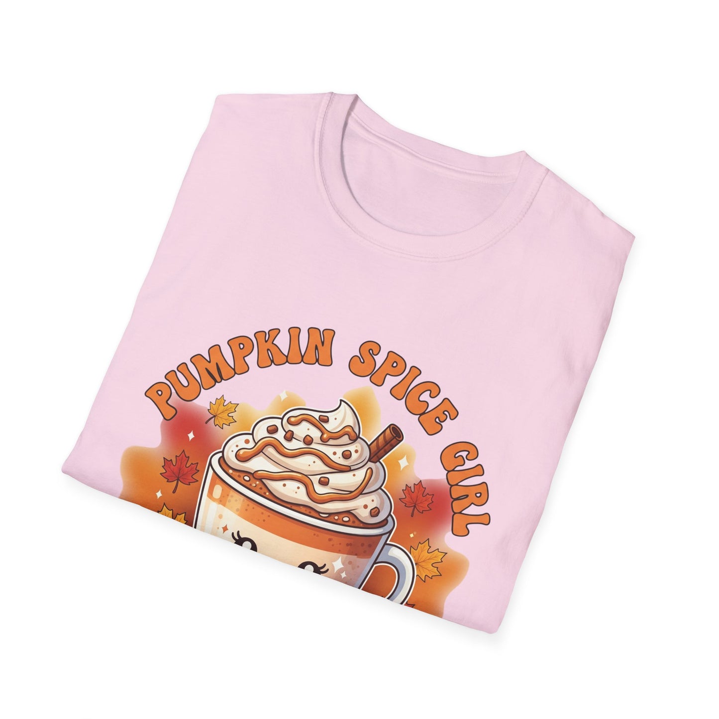 Pumpkin Spice Girl T-Shirt, Cute Fall Tee, Unisex Autumn Shirt, Coffee Lover Gift, Halloween Apparel