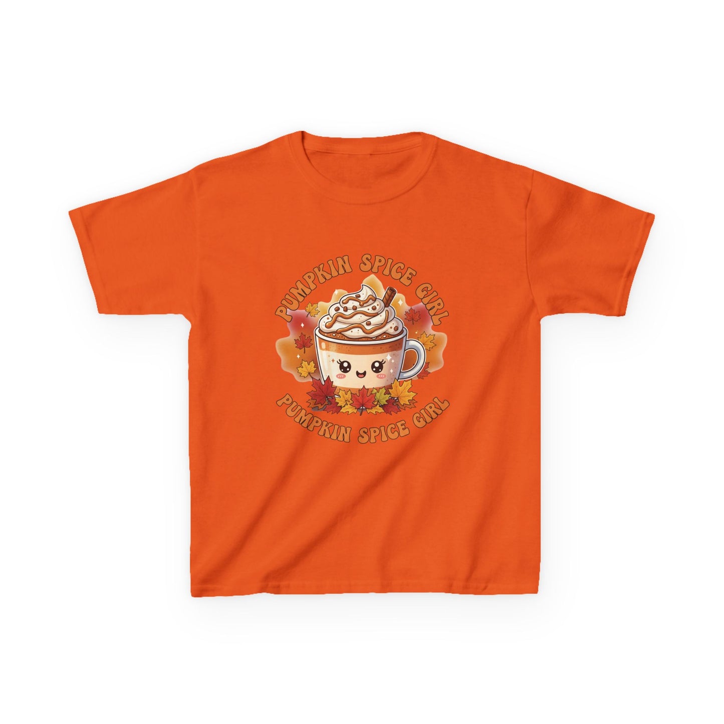 Pumpkin Spice Kids Tee | Cute Fall Apparel, Autumn Gifts, Halloween Shirt, Kids Fashion, Seasonal Wear