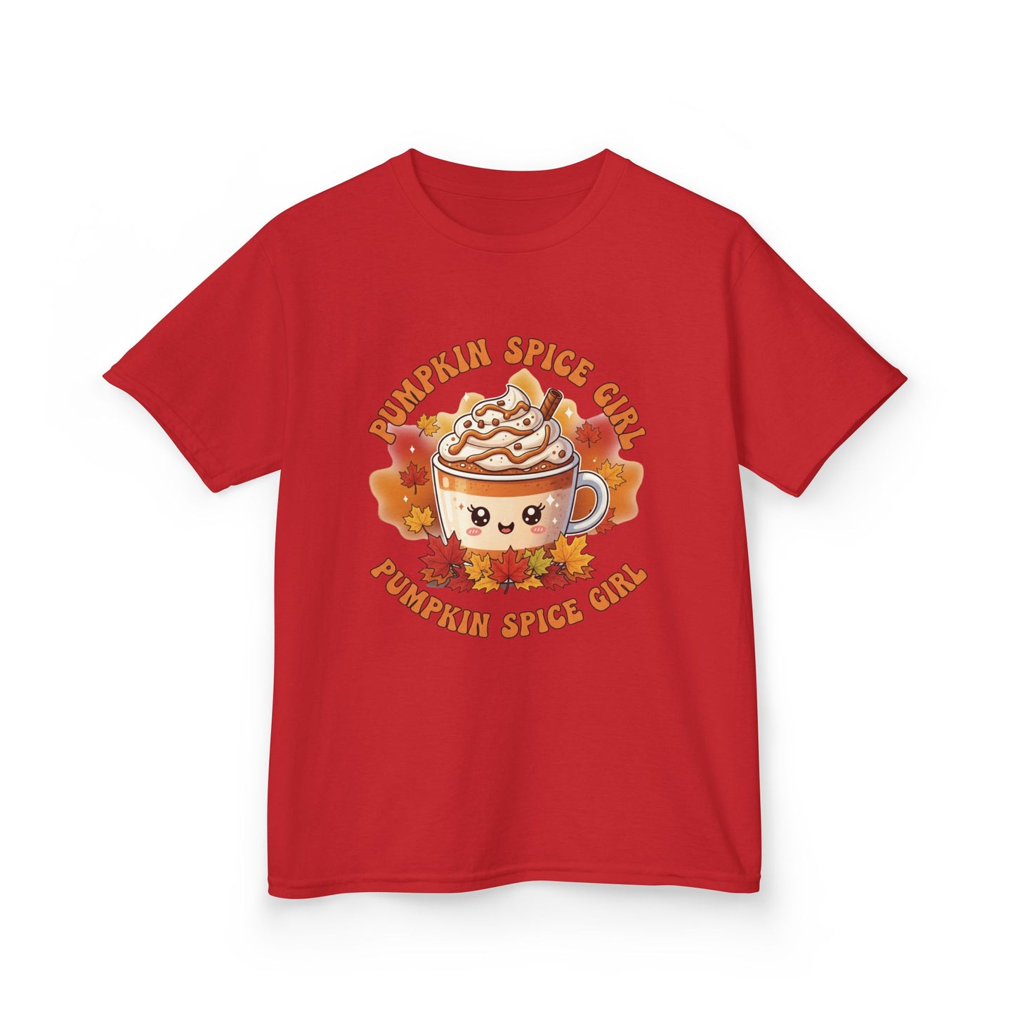 Pumpkin Spice Kids Tee | Cute Fall Apparel, Autumn Gifts, Halloween Shirt, Kids Fashion, Seasonal Wear