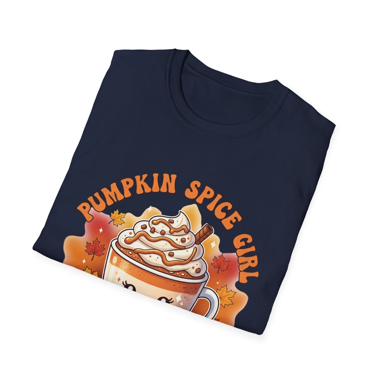 Pumpkin Spice Girl T-Shirt, Cute Fall Tee, Unisex Autumn Shirt, Coffee Lover Gift, Halloween Apparel