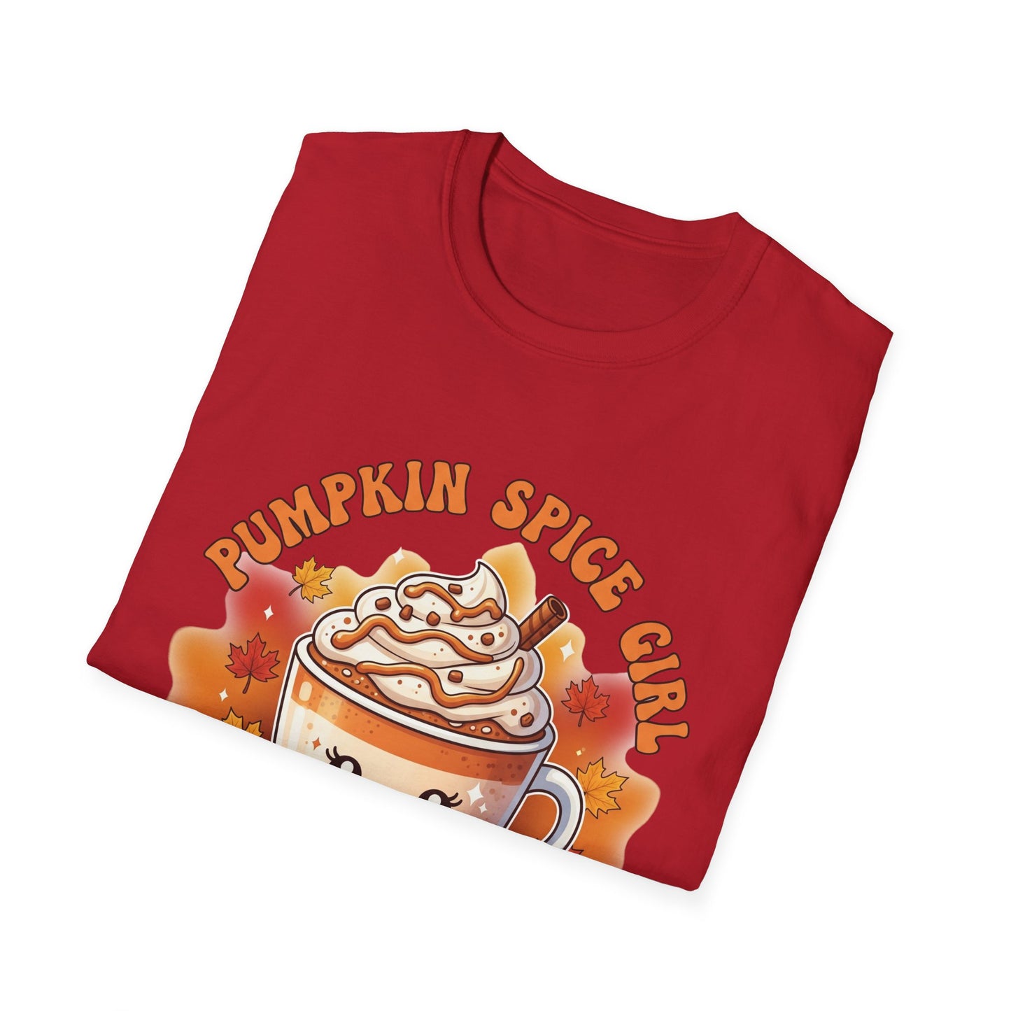 Pumpkin Spice Girl T-Shirt, Cute Fall Tee, Unisex Autumn Shirt, Coffee Lover Gift, Halloween Apparel