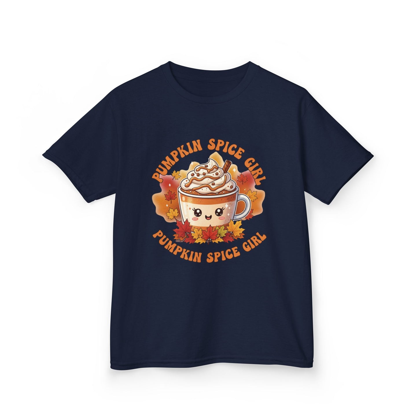 Pumpkin Spice Kids Tee | Cute Fall Apparel, Autumn Gifts, Halloween Shirt, Kids Fashion, Seasonal Wear