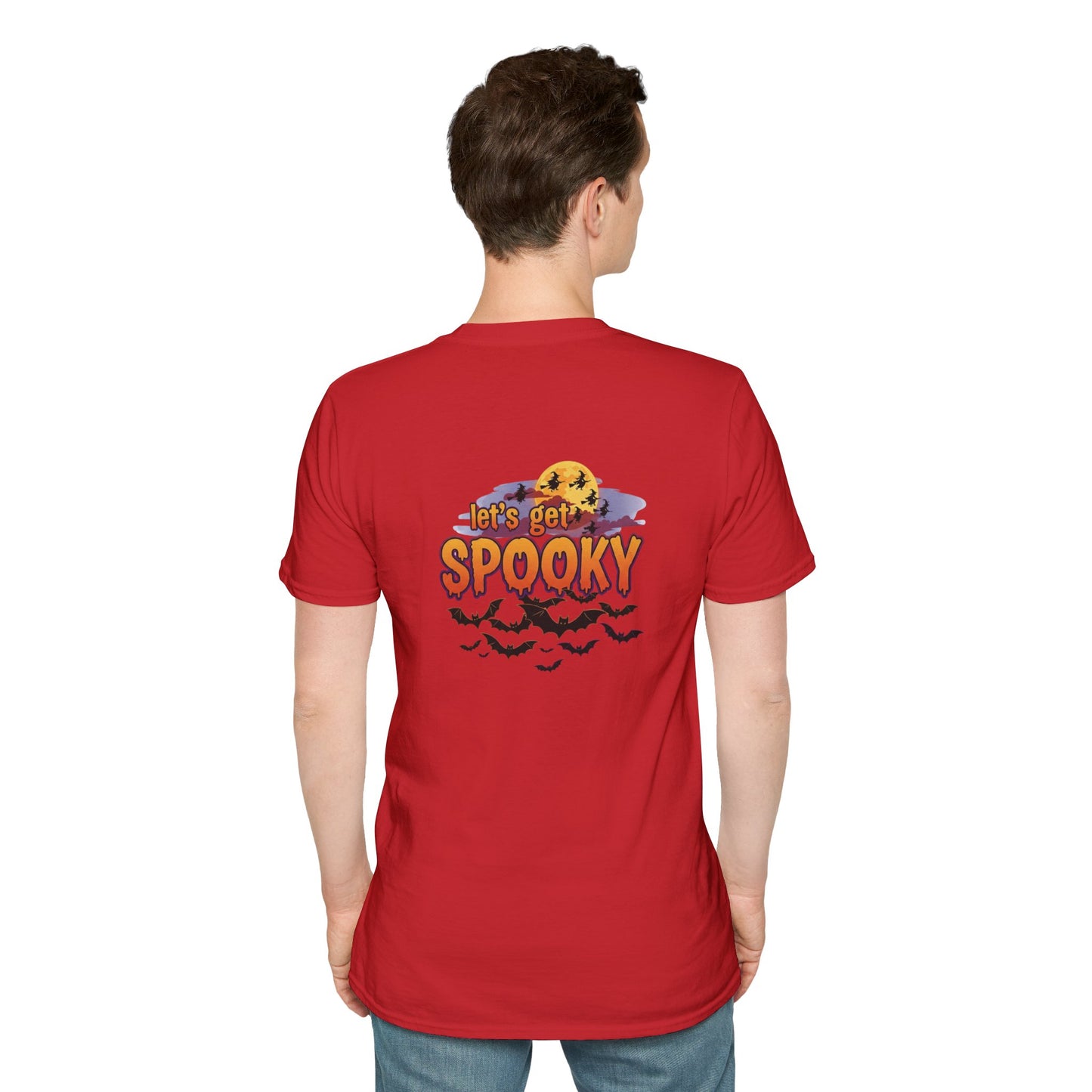 Halloween Scarecrow T-Shirt - Spooky Vibes, Fall Fashion, Unisex Halloween Gift, October Party Tee, Harvest Celebration Wear