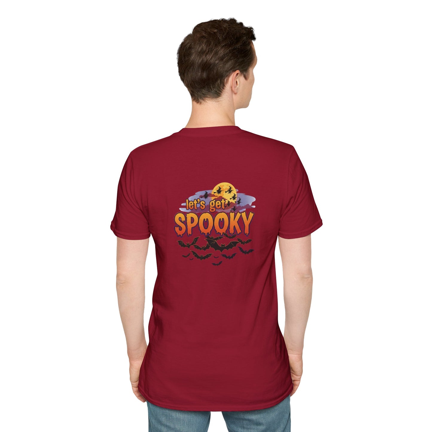 Halloween Scarecrow T-Shirt - Spooky Vibes, Fall Fashion, Unisex Halloween Gift, October Party Tee, Harvest Celebration Wear