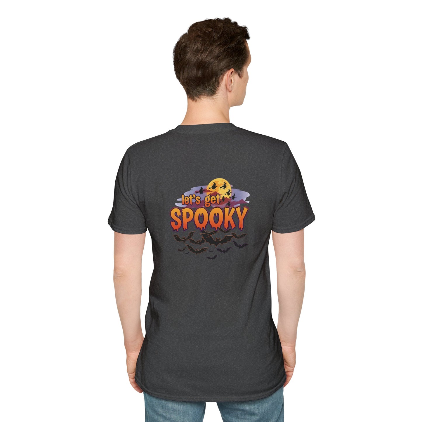 Halloween Scarecrow T-Shirt - Spooky Vibes, Fall Fashion, Unisex Halloween Gift, October Party Tee, Harvest Celebration Wear
