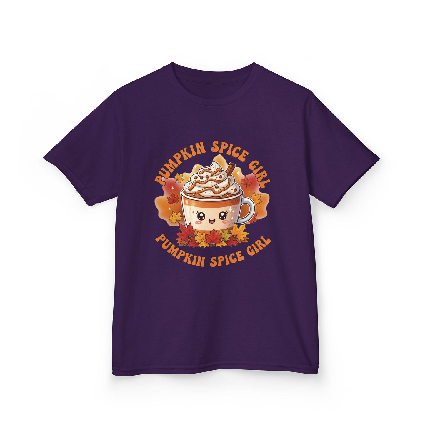 Pumpkin Spice Kids Tee | Cute Fall Apparel, Autumn Gifts, Halloween Shirt, Kids Fashion, Seasonal Wear