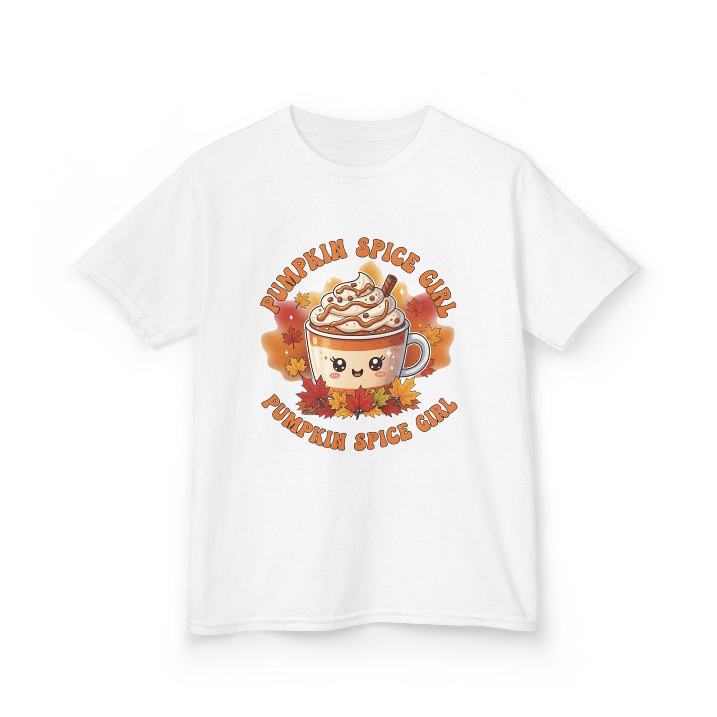 Pumpkin Spice Kids Tee | Cute Fall Apparel, Autumn Gifts, Halloween Shirt, Kids Fashion, Seasonal Wear