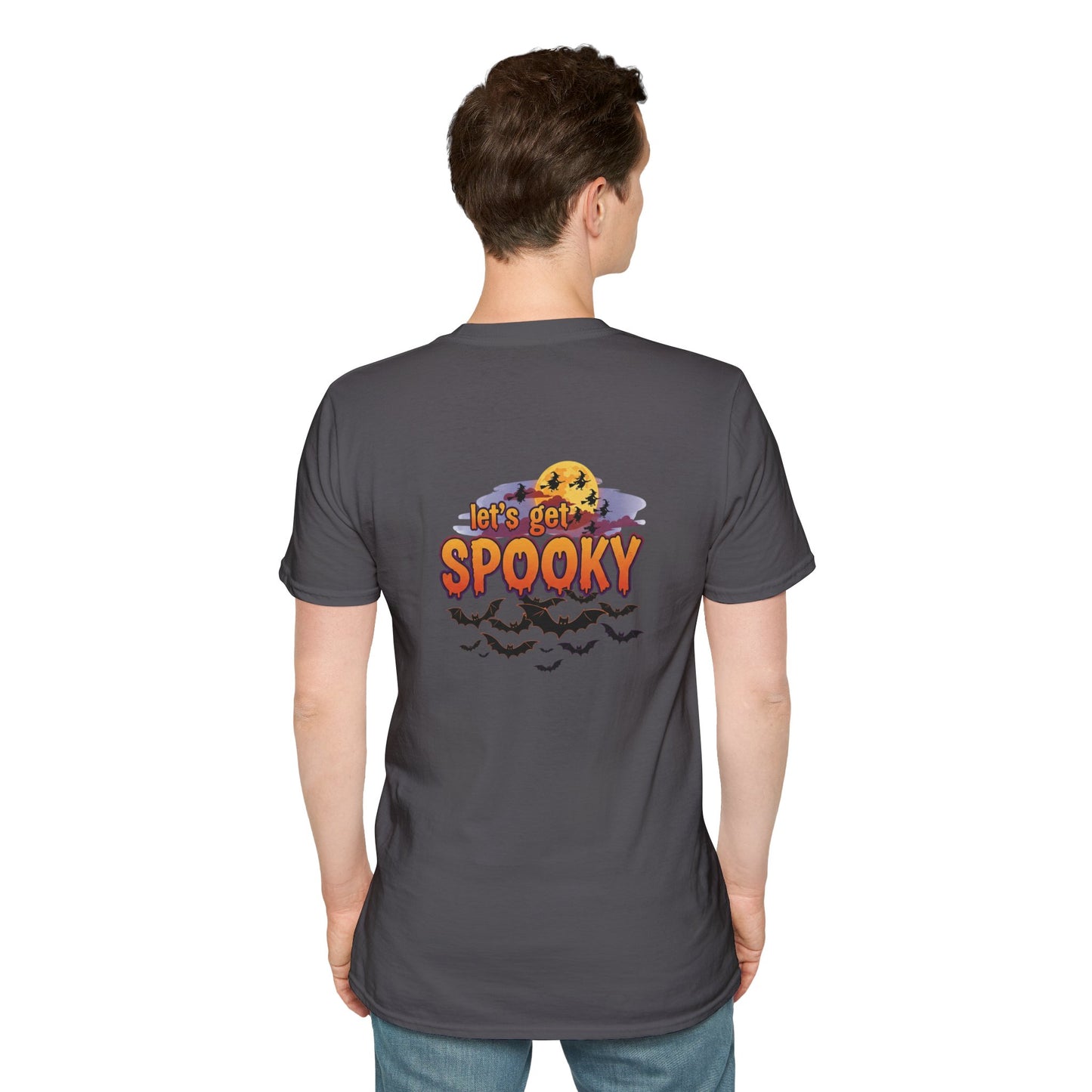 Halloween Scarecrow T-Shirt - Spooky Vibes, Fall Fashion, Unisex Halloween Gift, October Party Tee, Harvest Celebration Wear