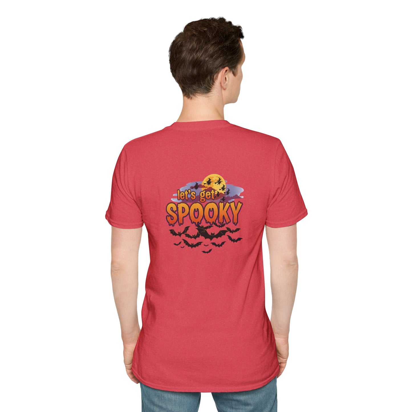 Halloween Scarecrow T-Shirt - Spooky Vibes, Fall Fashion, Unisex Halloween Gift, October Party Tee, Harvest Celebration Wear
