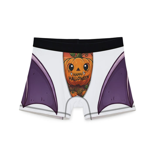 Halloween Bat Men's Boxers, Fun Underwear, Holiday Gift, Unique Boxer Shorts, Spooky Style, Costume Accessory