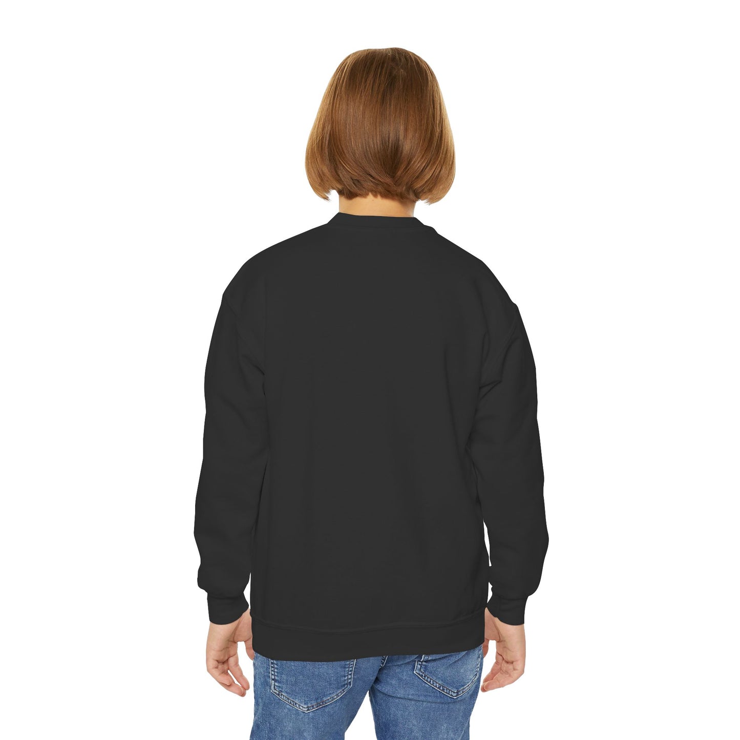 Youth Halloween Crewneck Sweatshirt, Trick or Treat Sweatshirt, Kids Halloween Apparel, Cozy Fall Fashion, Spooky Season Gift