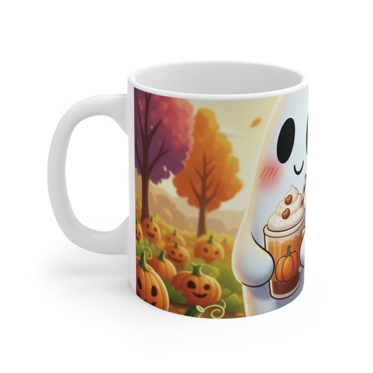 Cute ghost fall Mug 11oz