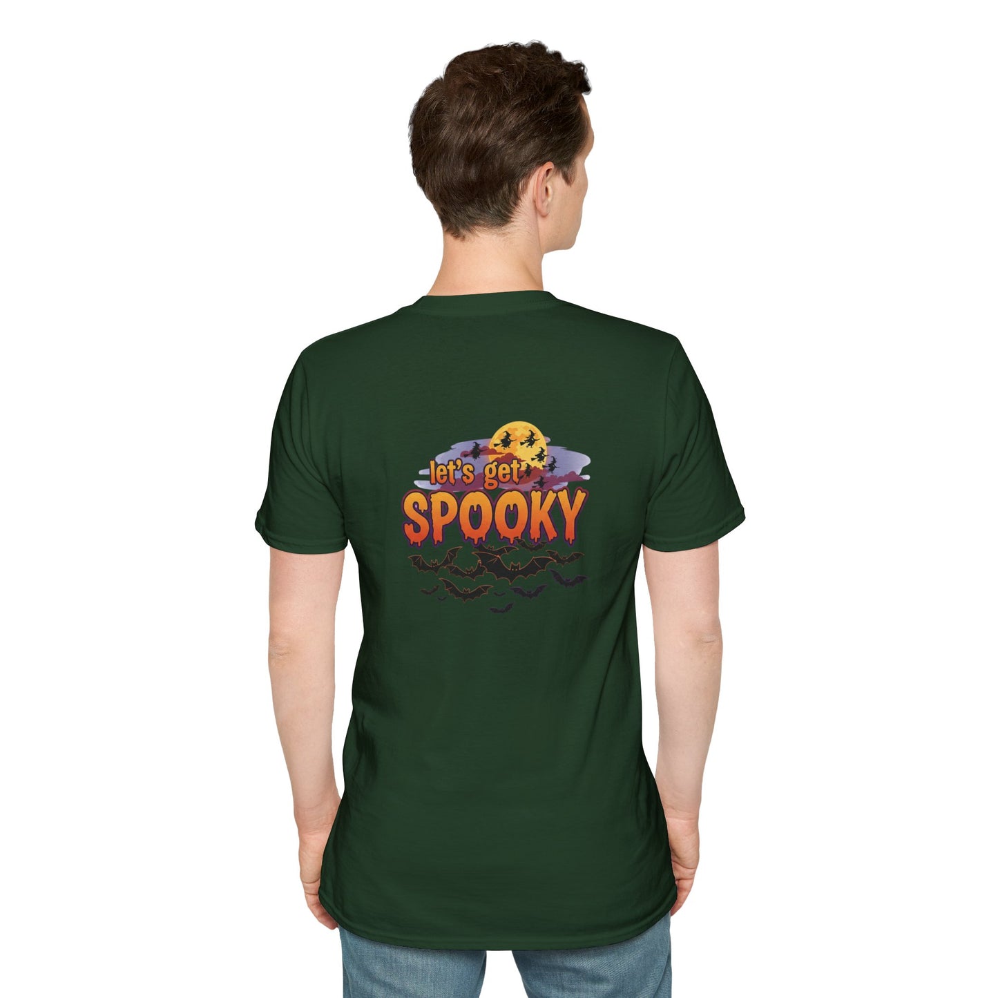 Halloween Scarecrow T-Shirt - Spooky Vibes, Fall Fashion, Unisex Halloween Gift, October Party Tee, Harvest Celebration Wear