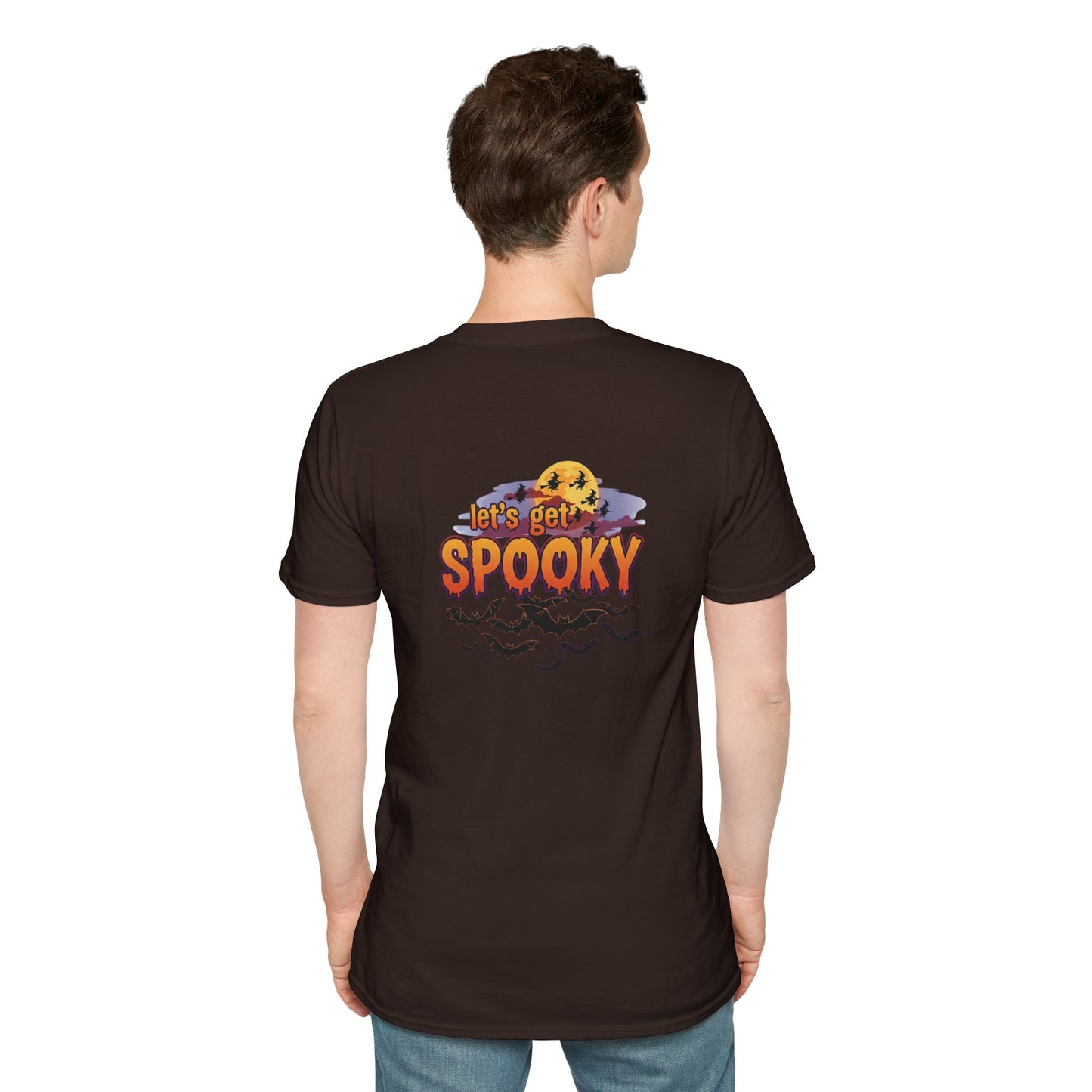 Halloween Scarecrow T-Shirt - Spooky Vibes, Fall Fashion, Unisex Halloween Gift, October Party Tee, Harvest Celebration Wear