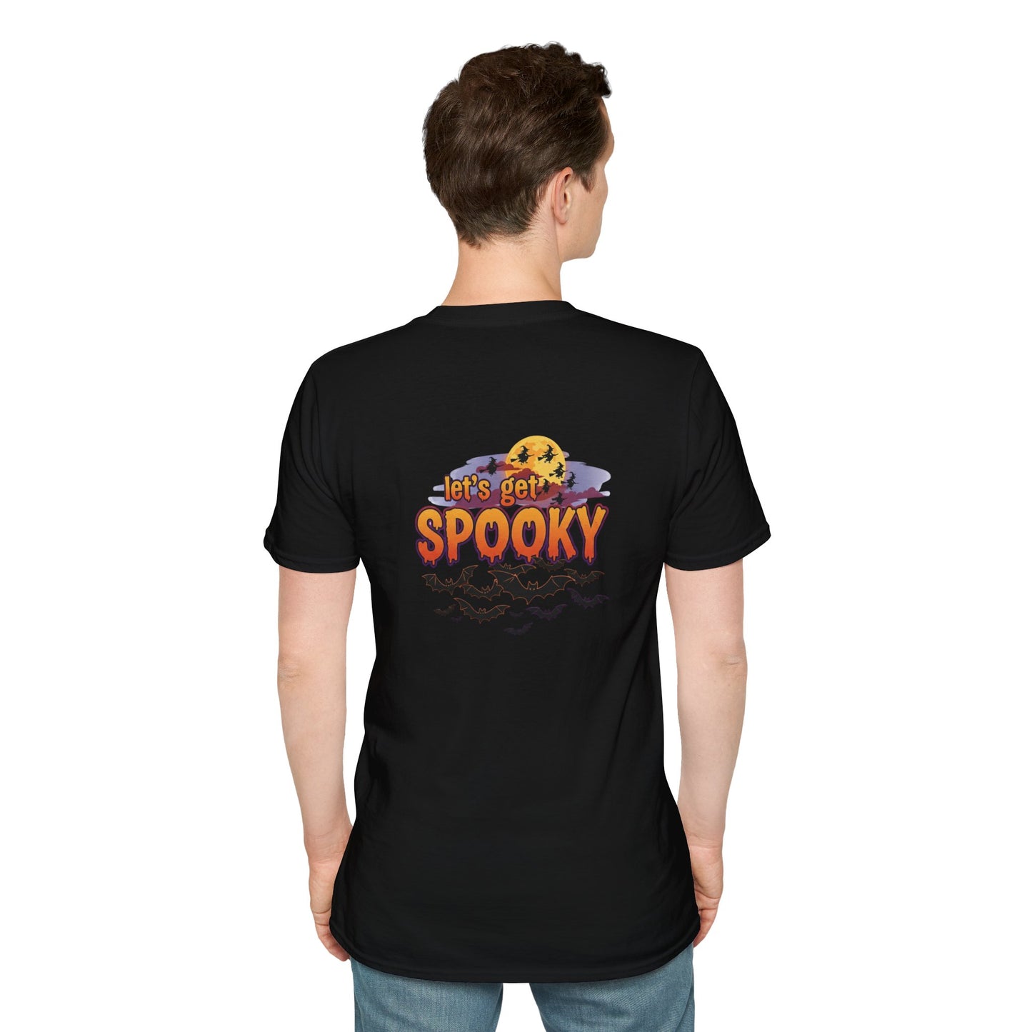 Halloween Scarecrow T-Shirt - Spooky Vibes, Fall Fashion, Unisex Halloween Gift, October Party Tee, Harvest Celebration Wear