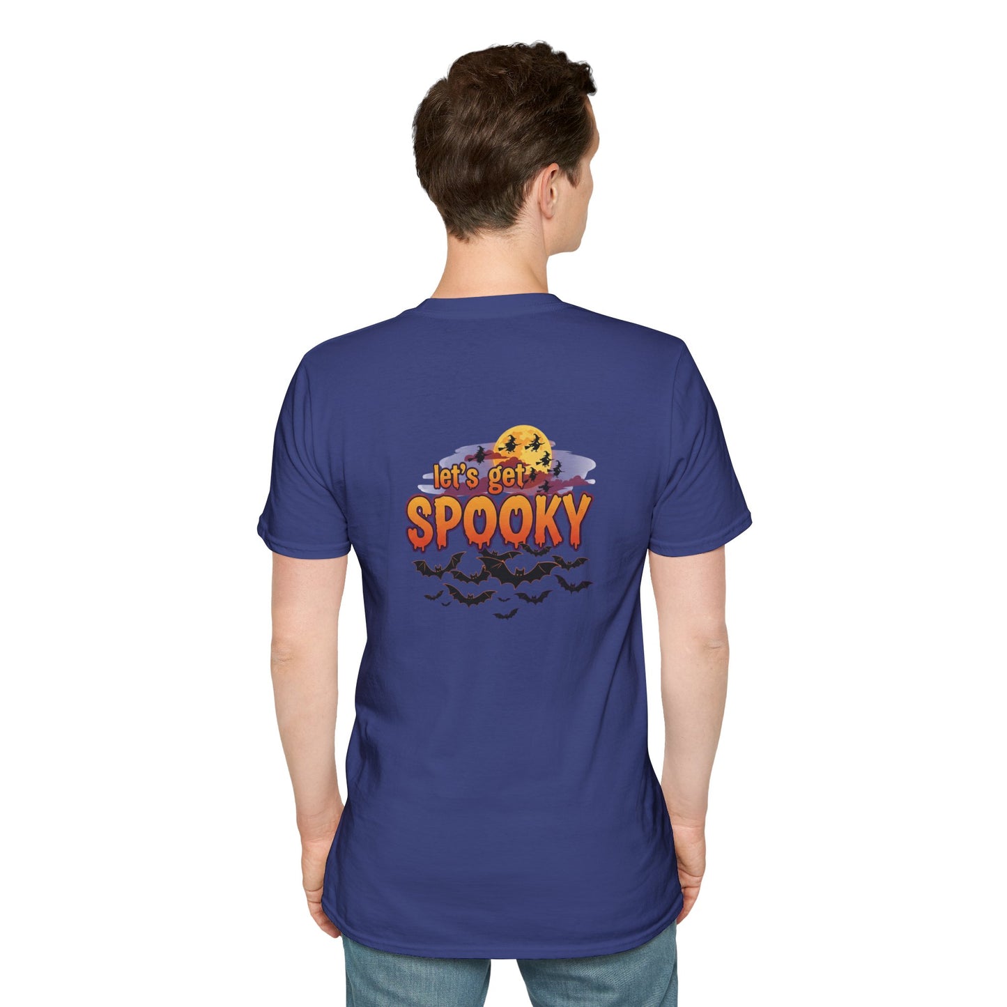 Halloween Scarecrow T-Shirt - Spooky Vibes, Fall Fashion, Unisex Halloween Gift, October Party Tee, Harvest Celebration Wear